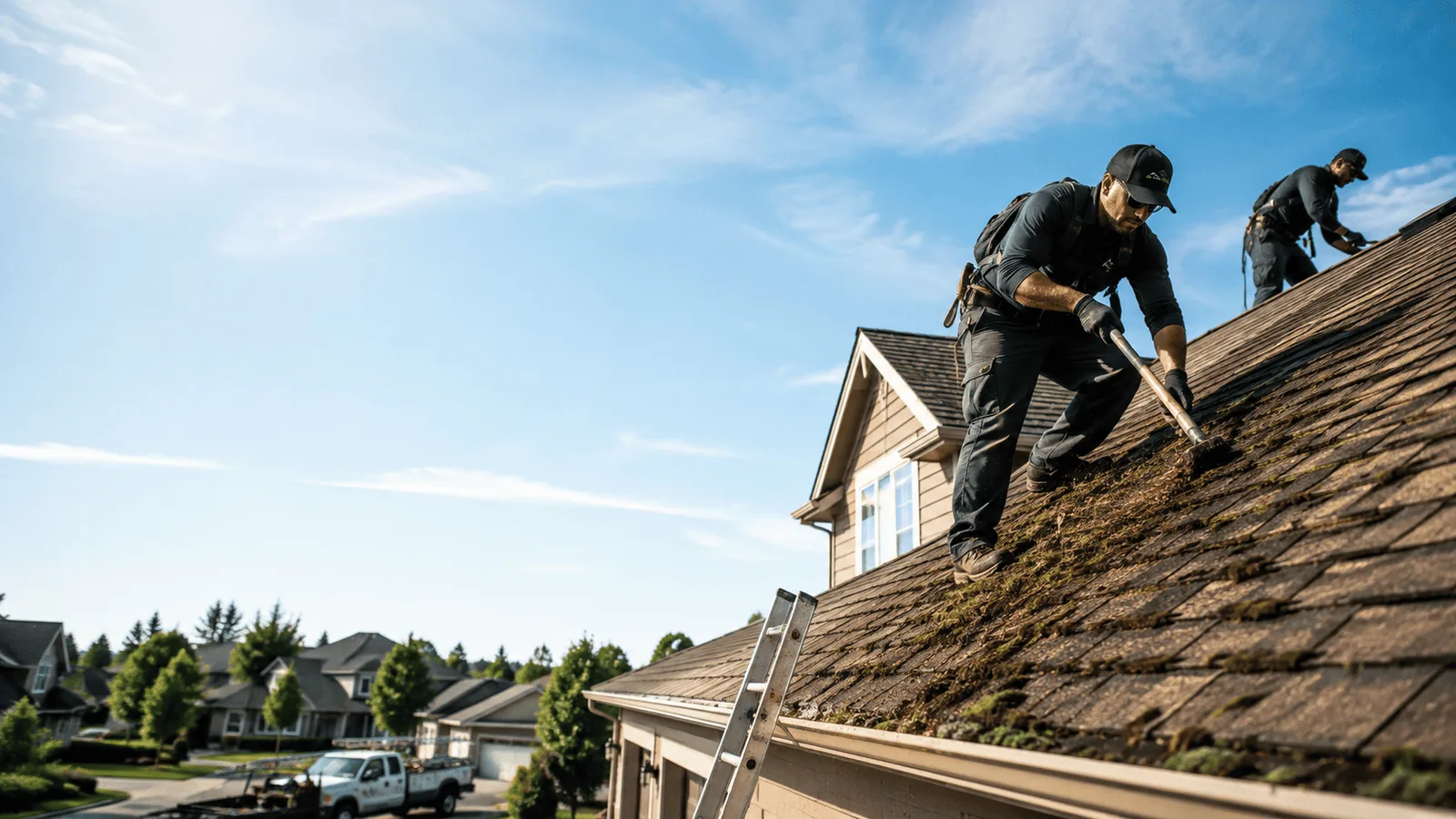 Roof Moss Removal in Le Sueur, MN near me